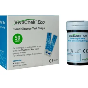 50 Teste Pentru Măsurarea Glicemiei VivaChek Eco